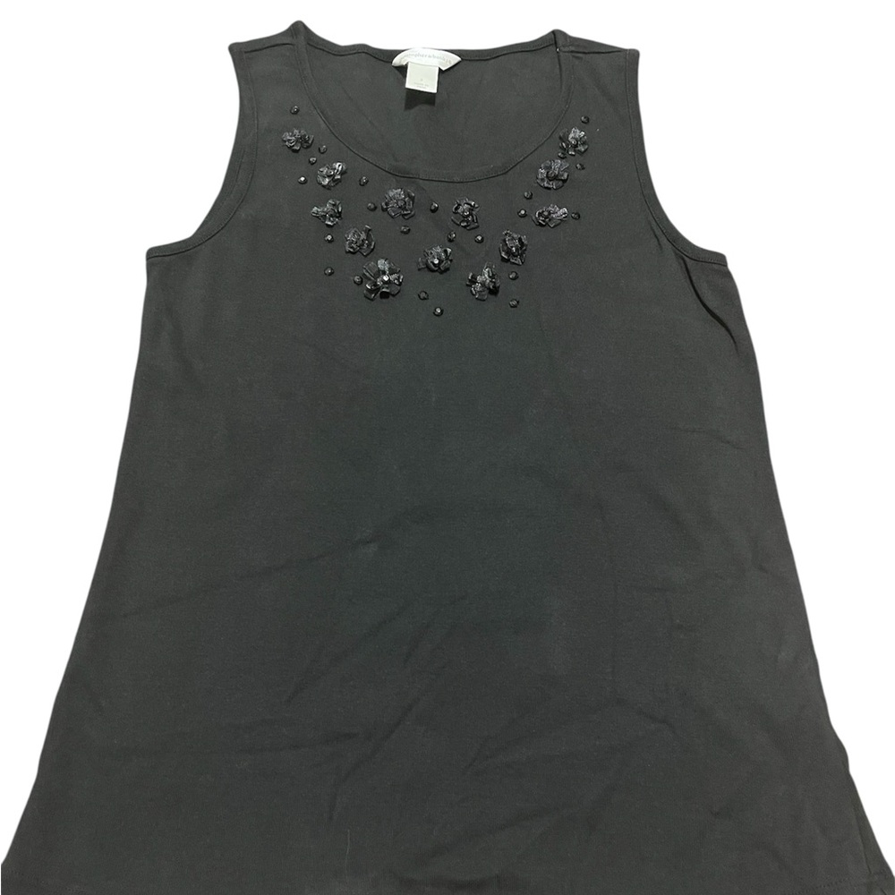 Christopher & Banks Women’s Black Tank Top